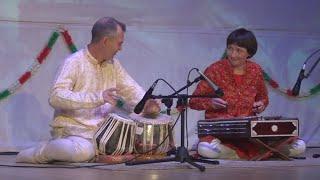 Raga Malkauns. Irina Kuznetsova - santoor & Sergey Kuznetsov - tabla . Indian classical music