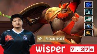 [DOTA 2] Wisper the MARS [OFFLANE] [7.37e]