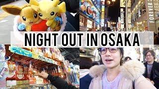 Shopping For Souvenirs in Namba, Osaka | Night Out