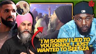 Canadian Politician Claiming He Went To Concert To Support SZA, Caught In 4K Enjoying Kendrick Lamar