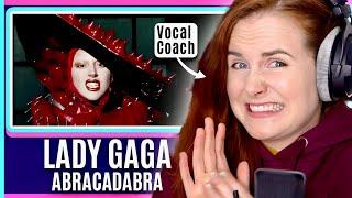 This is TRUE art! | Vocal Coach BREAKS DOWN Lady Gaga - Abracadabra