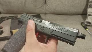 First look at a CZ P10 F. great range gun