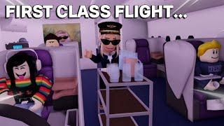 THE ENTIRE FLIGHT WAS FIRST CLASS In Cabin Crew Simulator | roblox