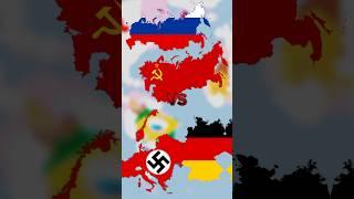 Soviet union + Russia   VS               Nazi germany + Germany   #shorts