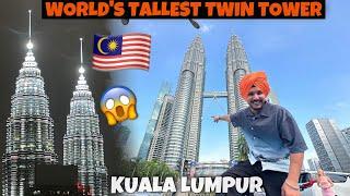 World's Tallest TWIN TOWER  kuala lumpur ROOF TOP | MALAYSIA