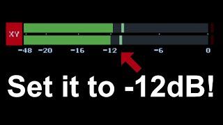 How to set mic levels (for camera people)! 