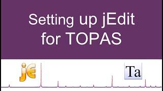 Setting up jEdit for TOPAS