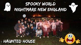 Spooky World Vlog Nightmare New England 2023 Haunted House