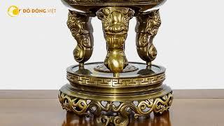 Bộ đỉnh đồng chất lượng Đại Bái giá bán tại xưởng không qua trung gian cửa hàng