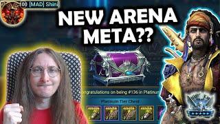 Platinum Arena Push And Deep Dive To The Arena Meta  I Raid Shadow legends