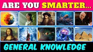 How Smart Are You?  | General Knowledge Quiz  50 Questions