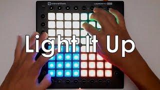 Robin Hustin x TobiMorrow - Light It Up (feat. Jex) (Launchpad Cover by DJCoMManDBl0cK)