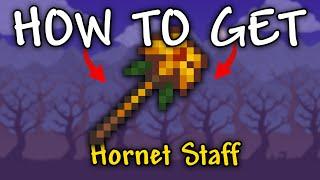 How to Get Hornet Staff in Terraria 1.4.4.9 | Hornet Staff Terraria