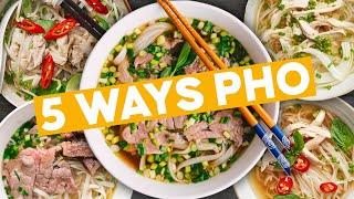 Vietnamese Pho, 5 WAYS to make Pho at home | Marion's Kitchen