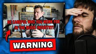 "Why I regret doing favours for anyone in the music industry..."