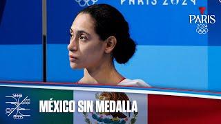 México, sin medallas en final de plataforma 10 m individual femenil | Juegos Olímpicos París 2024