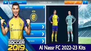 Al Nassr FC 2022-23 Kits - DLS 19