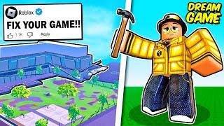 Creating My Dream Roblox Game! (New Skills)