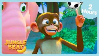 ️ BALLS! ️ | Jungle Beat Compilation | Monkey Cartoon For kids | WildBrain Bananas