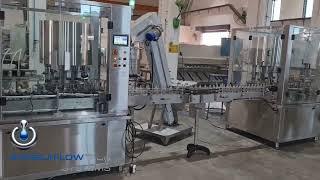 filling, plugging & capping machine