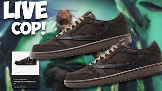 LIVE NOW Travis Scott Jordan 1 Velvet Browns & KCKDMAS GIVEAWAY!