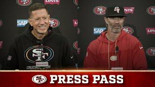 Foerster Talks Play-Calling Process, Sorensen On Defensive Progression | 49ers