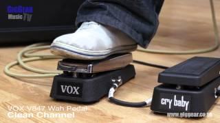 Crybaby Wah v Vox V847 Wah