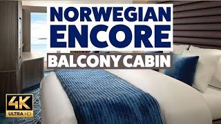 Norwegian Encore Standard and Accessible Balcony Cabin Tour