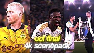 UCL Final | Real Madrid vs Dortmund | 4K Quality Scenepack | With AE CC | TOPAZ, Upscale