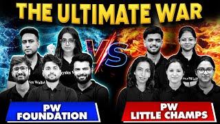 PW Little Champs Vs. PW Foundation Epic Live Battle !!