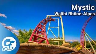 Mystic front seat on-ride 5K POV @60fps Walibi Rhône-Alpes Rhone-Alpes