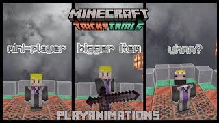 All NEW playanimation commands for Minecraft Bedrock 1.20 to 1.21