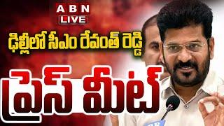 LIVE: ఢిల్లీలో సీఎం రేవంత్ రెడ్డి ప్రెస్ మీట్ || CM Revanth Reddy Press Meet || ABN