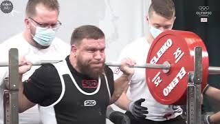 Alexey Zinurov - 5th Place 790kg Total - 93kg Class 2021 IPF World Open Classic