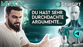 Evolution spricht für ALLAHs Existenz!!  Diskussion mit sprechender KI (ChatGPT) 