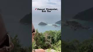Best view on earth?!️#kohtao #thailand #travel #backpacking  #shorts #funnyvideo #views #goodvibes