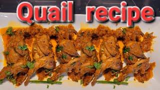 Quail  Fry Recipe |Spicy  Fry Quail Recipe|@Pakistani Traditional khane