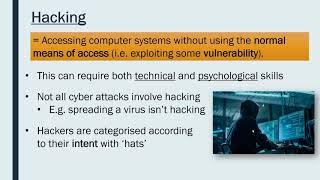 Cambridge Nationals I.T.: Hacking (LO4 #6)
