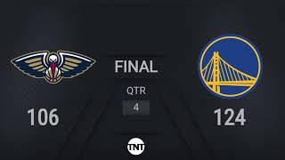 New Orleans Pelicans @ Golden State Warriors Live Scoreboard