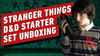 Stranger Things Dungeons & Dragons Starter Set Unboxing