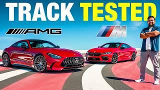 Mercedes-AMG GT 63 vs. BMW M8 Competition | Battle of the German GTs | Track-Tested & More