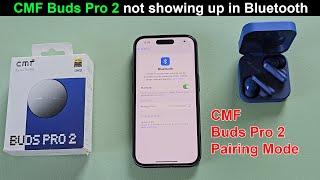 How to connect cmf buds pro 2 to iphone