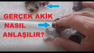 Gerçek Akik Taşı Nasıl Anlaşılır ? Değerli Taşlar #Agat Taşı