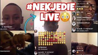 #NEKJEDIE LIVE met Chatmo, Stuntmanpapi, en Rarri