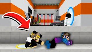 فلم ماين كرافت : سرقنا اكبر بنك في ماين كرافت انا واخوي الغبي | Minecraft movie