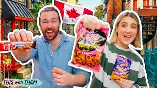 TRYING SNACKS FROM QUEBEC, CANADA! 