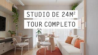 TOUR apartamento PEQUENO de 24m2