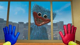SCARY HUGGY WUGGY FROM POPPY PLAYTIME WANTS TO EAT ME PT 3 | Garry's Mod