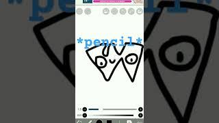 How to draw alphabet lore w two