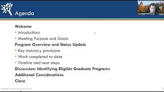 Washington State Graduate Student Loan program update (Fall 2024)